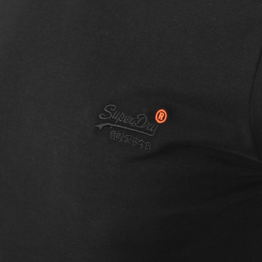 Alternative Image for ProductSuperdry Vintage Long Sleeved T Shirt Black3